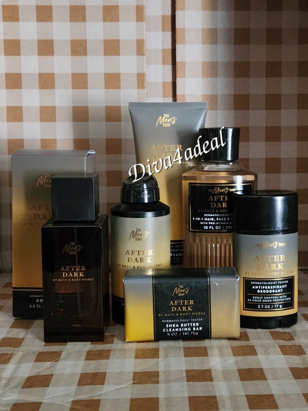 Bath & Body Works AFTER DARK 6PC Men’s Collection Bundle